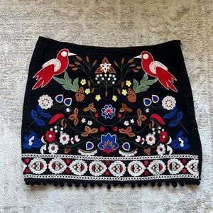 Embroidered Skirt- great condition!
